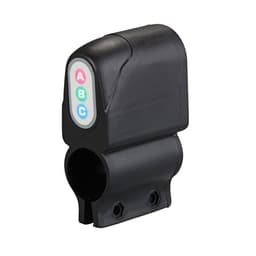 Cykelalarm med kodelås og vibrationsalarm