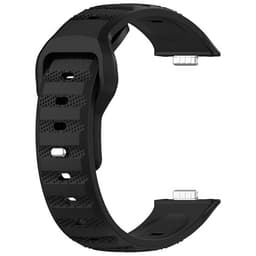 Huawei Fit 3 slitstarkt silikonarmband - Svart