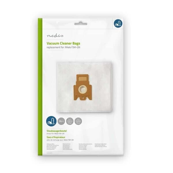 Dammsugarpåsar M40 / M50 Miele  FJM-GN - 10-Pack