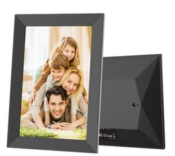 Digital smart fotoramme Sort