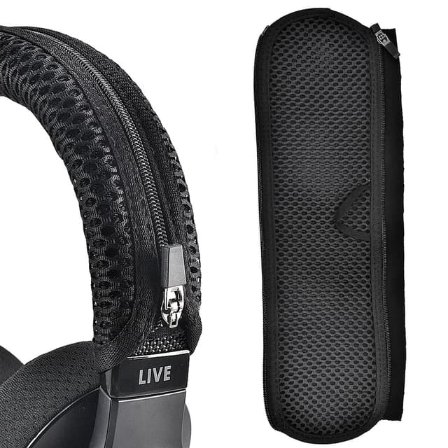 Öronkuddar kompatibla med JBL TUNE/live/E serious Marshall-serien Svart