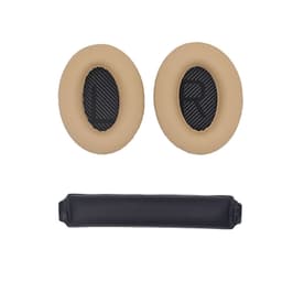 Øreputer kompatible med Bose QC15 QC25 QC35 Svart Grå Beige+Black