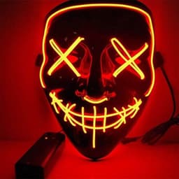 El wire purge led maske - Oransje