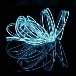LED-belysning for bil - 4 m Iceblue
