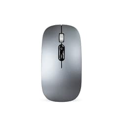 Trådløs mus, 2.4G og Bluetooth 5.1 Tri-Mode Silent Mouse Grå