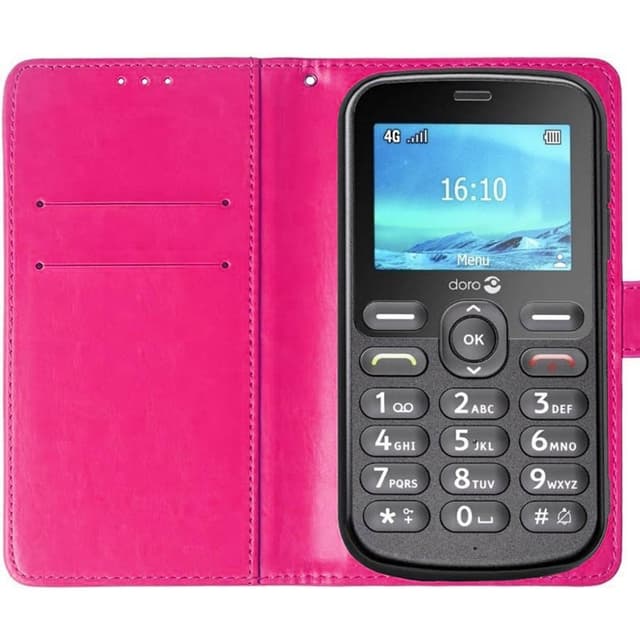 Mobilfodral 2-kort Doro 1881 - Rosa
