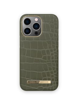 Atelier Case iPhone 13P Khaki Croco