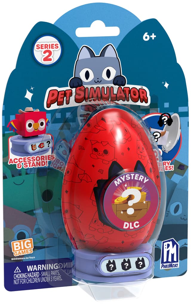 Pet Simulator X Mystery Pack leksaksset (serie 2)