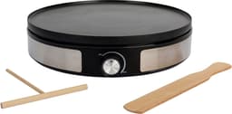 Petra 2-i-1 Reversible pannekakeplate 500014 (sort)