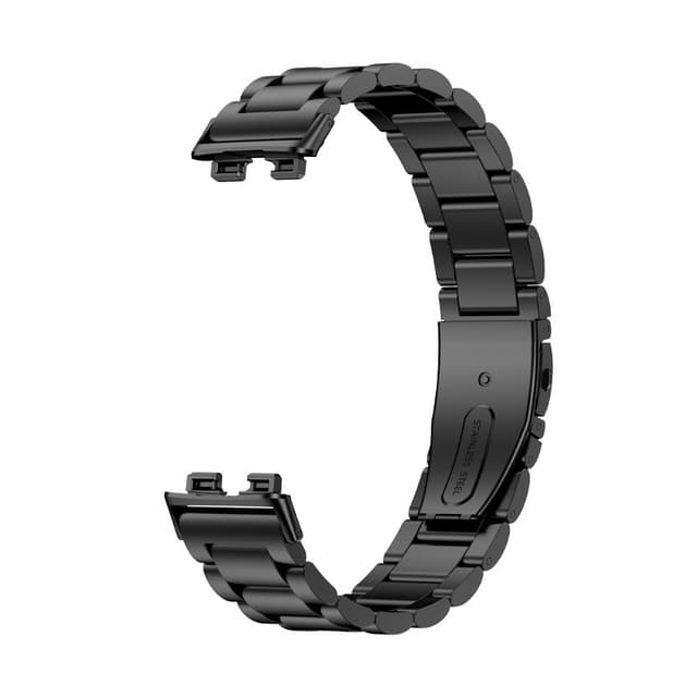Kellon ranneke Huawei Band 8/8NFC/9/9NFC Ruostumatonta terästä Musta
