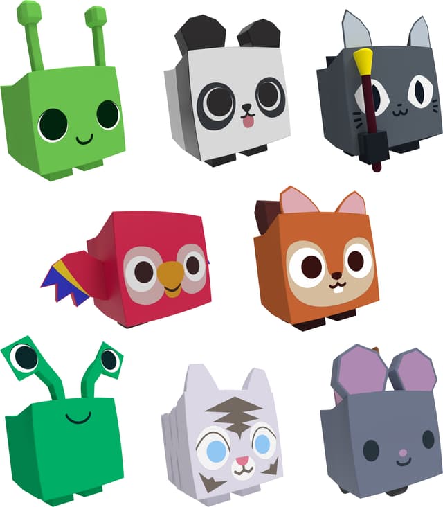 Pet Simulator X Mystery Pack leksaksset (serie 2, 2-pack)