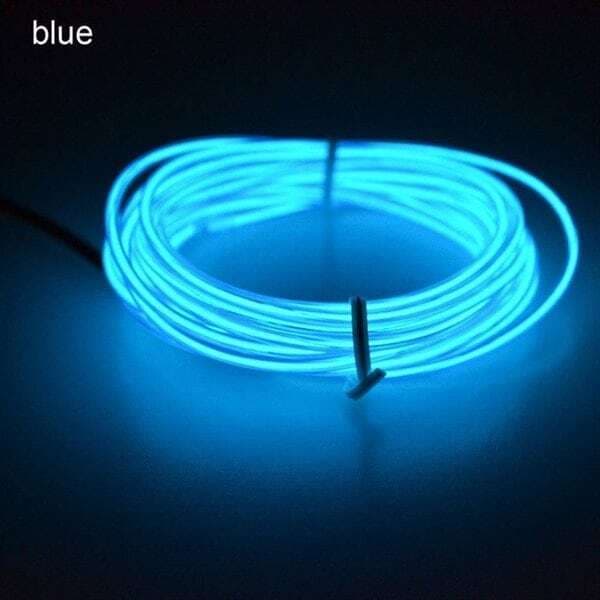 Batteridriven Led Glowstrip Neon slinga 3 Meter