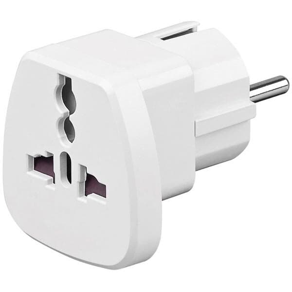 Pro Matka adapter to CEE7/7 - Valkoinen