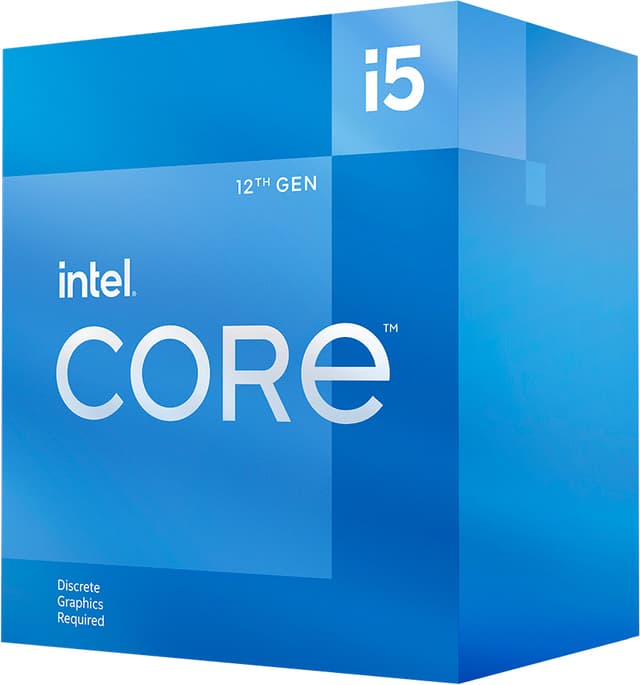 Intel Core i5-12400F CPU 本体 Intel Core i5-12400F prosessor - Elkjøp