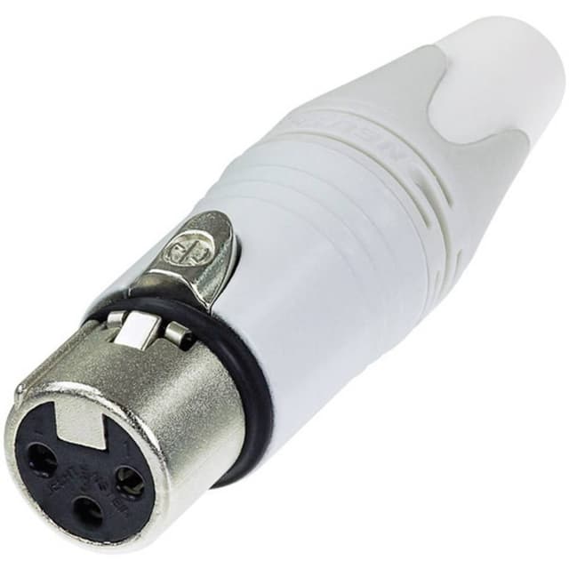 Neutrik NC3FXX-WT XLR-kontakter Hona rak Antal poler: 3