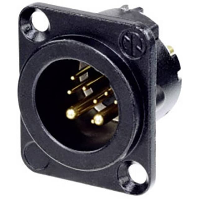 Neutrik NC10MD-LX-B-CON XLR-kontakter Flänsstickkontakt