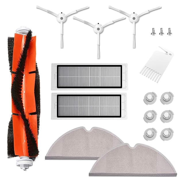 Tillbehör för Xiaomi Roborock S6/S5 Max/S50/S51/S55/S60/S65 18 delar