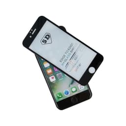 skjermbeskytter i 5D herdet glass for iPhone X/XS/11 Pro - svart ramme
