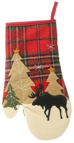 Grytvante med dekorativt julmotiv