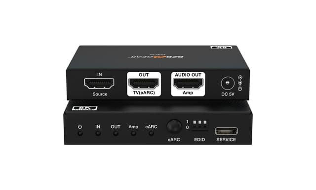 NÖRDIC 8K HDMI 2.1 eARC/ARC forsterker Extractor