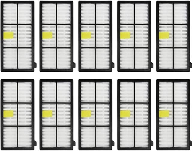 10-pack Dammsugarfilter för iRobot Roomba 860/870/871/880/960/980