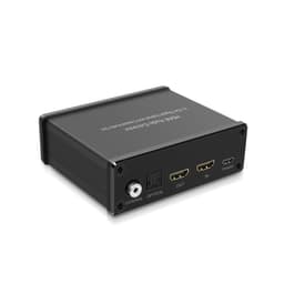 NÖRDIC HDMI AUDIO Extractor 5.1, 1XHDMI indgang til 1xHDMI 2,0 4K i 60 Hz, Digital (TOSLINK) og koaksial lydudgang. Xbox One, PS3 / PS4, Apple TV