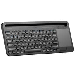 NÖRDIC Bluetooth-tastatur med pekeplate, amerikansk layout 78 taster