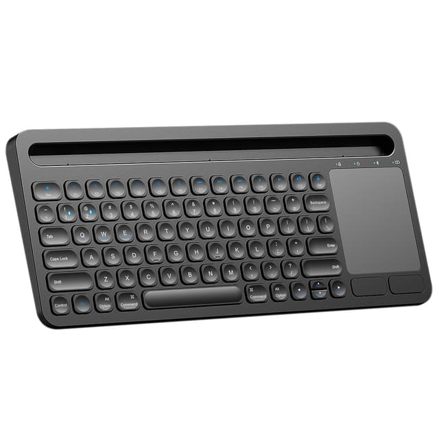 NÖRDIC Bluetooth-tastatur med pekeplate, amerikansk layout 78 taster