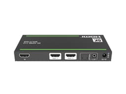 NÖRDIC 8K HDMI 2.1 Splitter 1 til 2 & Extractor Optical SPDIF & Stereo HDR EDID Dolby Atmos, True HD, Digital Plus, DTS-HD Master