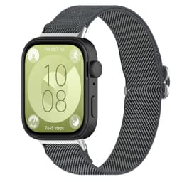 Elastisk nylonurrem til Huawei Watch Fit 3 Grå