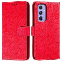 Samsung Galaxy A16 5G / A16 4G Flipkotelo PU-nahkaa, Kukallinen Kuvio