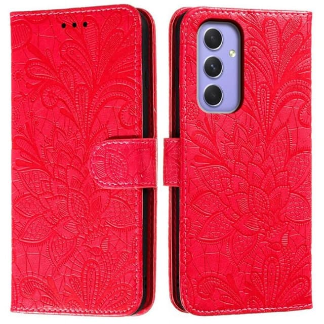 Samsung Galaxy A16 5G / A16 4G Flipkotelo PU-nahkaa, Kukallinen Kuvio