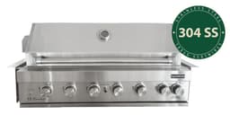Myoutdoorkitchen - Built-in - Gasgrill til indbygning, med 6 blus