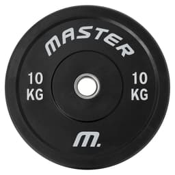 Master Fitness Bumperplate, Viktskivor bumper 10 kg