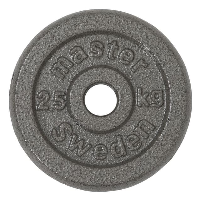 Master Fitness Master Vektskive 25 mm 2,5 kg