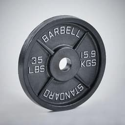 Kraftmark Internationella Viktskivor 50mm Järn 35 lb (15,9 kg)