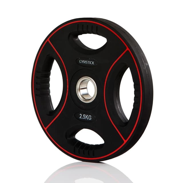 Gymstick Pro Pump Set Disc, Viktskivor gummerade 2,5 kg
