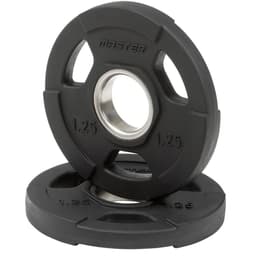 Master Fitness Gummiklädd Skiva Deluxe, Viktskivor gummerade 1,25 kg