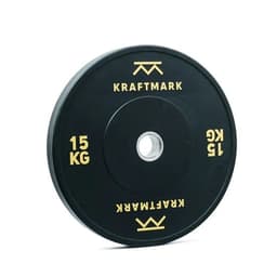 Kraftmark International vægtskiver 50 mm Bumper 2.0 15 kg