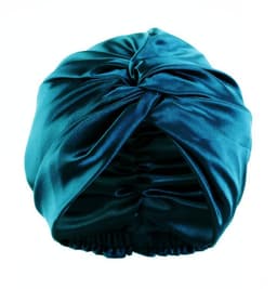 100 % Mulberry Silk kaksikerroksinen unilakka Sininen