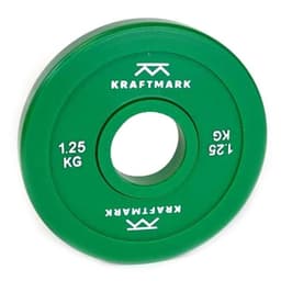 Kraftmark Change Plates, Viktskivor gummerade 1,25 kg