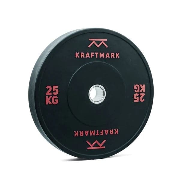 Kraftmark Vektskiver 50 mm - Bumper 2.0 25 kg