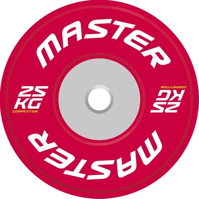 Master Fitness Master Competition Plate 50 mm 25 kg