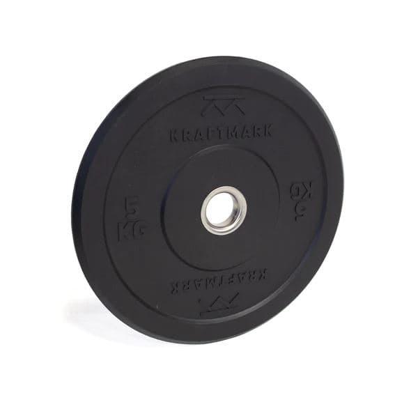Kraftmark Internationella Viktskivor 50 mm Hi-Tempbumpers 2.0, Viktskivor bumper 5 kg