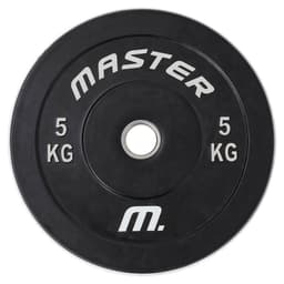 Master Fitness Bumperplate, Viktskivor bumper 5 kg