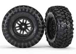 TRX-8272 Tires & Wheels Canyon Trail/TRX-4 Black