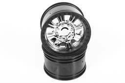 AX31043 3.8 Raceline Monster Hjul Chrome / Sort
