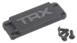 TRX-5326X Cover plate, steering servo/ 3x8 BCS