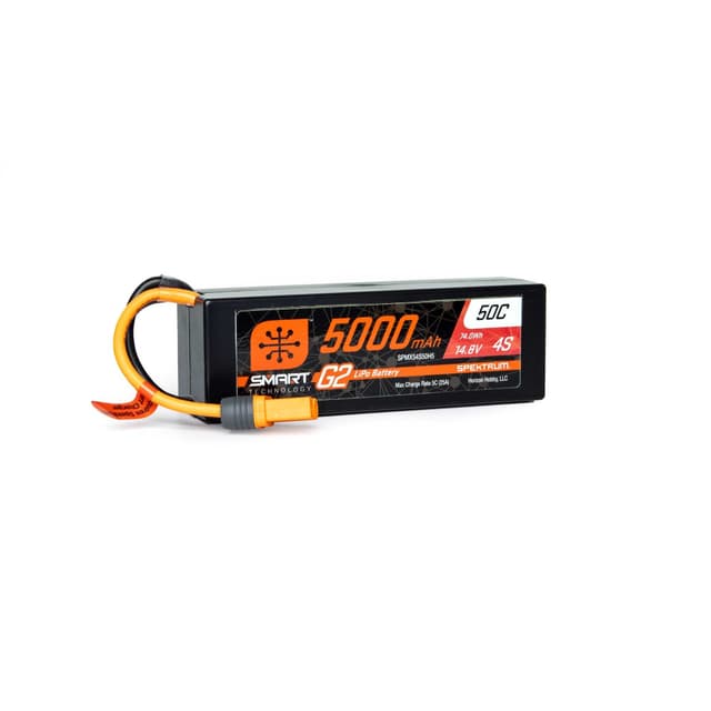 4s  5000mAh - 50C - Spektrum LiPo HC G2 IC5
