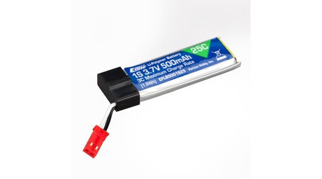1s 500mAh - 25C - LiPo E-Flite JST